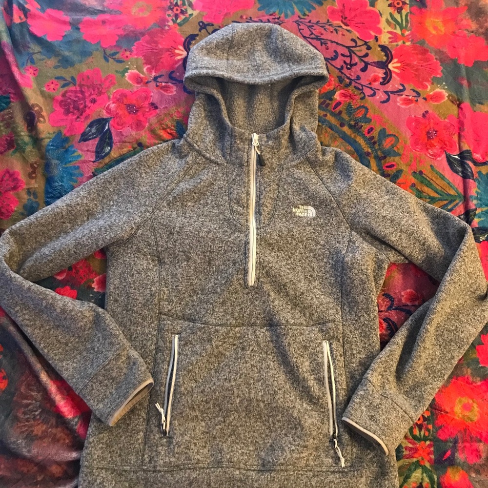 The North Face hooded pullover